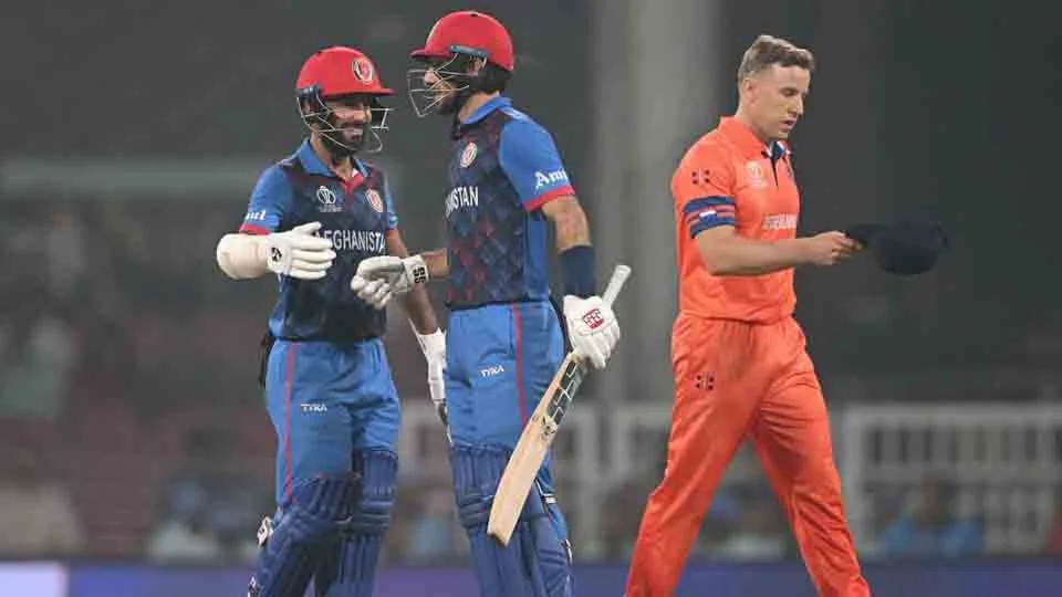 Afghanistan defeat Netherlands to boost World Cup semi-final bid